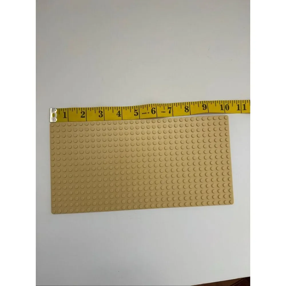 LEGO 16 x 32 Stud Tan Beige Baseplates Lot of 5 Base Plates